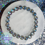 Load image into Gallery viewer, Crystal Bead Bracelet 8mm