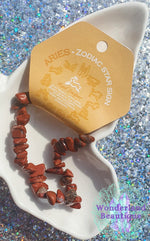 Load image into Gallery viewer, Wonderland Beautique - Zodiac Crystal Chip Bracelet