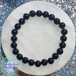 Load image into Gallery viewer, Black Onyx Bead Bracelet 8mm