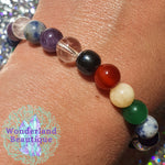 Load image into Gallery viewer, Chakra Bead Bracelet 8mm