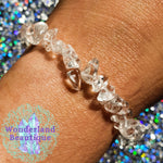 Load image into Gallery viewer, Wonderland Beautique - Clear Quartz Chip Bracelet