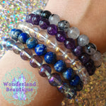 Load image into Gallery viewer, Crystal Bead Bracelet 8mm