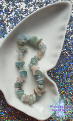 Load image into Gallery viewer, Wonderland Beautique - Morganite Chipped Bracelet