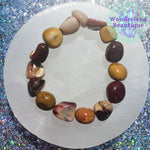 Load image into Gallery viewer, Wonderland Beautique - Mixed Crystal Tumblestone Bracelet