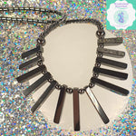 Load image into Gallery viewer, Wonderland Beautique - Hematite Combination Necklace 18"