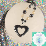 Load image into Gallery viewer, Wonderland Beautique - Hematite Combination Necklace 18"
