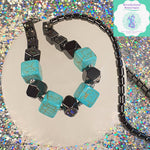 Load image into Gallery viewer, Wonderland Beautique - Hematite Combination Necklace 18"