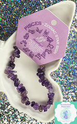 Load image into Gallery viewer, Wonderland Beautique - Zodiac Crystal Chip Bracelet