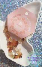 Load image into Gallery viewer, Wonderland Beautique - Zodiac Crystal Chip Bracelet