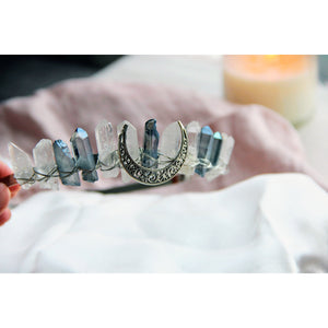 Wonderland Beautique - Ice Queen Crystal Quartz Crown