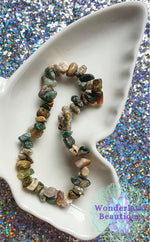 Load image into Gallery viewer, Ocean Jasper Chip Bracelet
