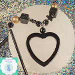 Load image into Gallery viewer, Wonderland Beautique - Hematite Combination Necklace 18&quot;
