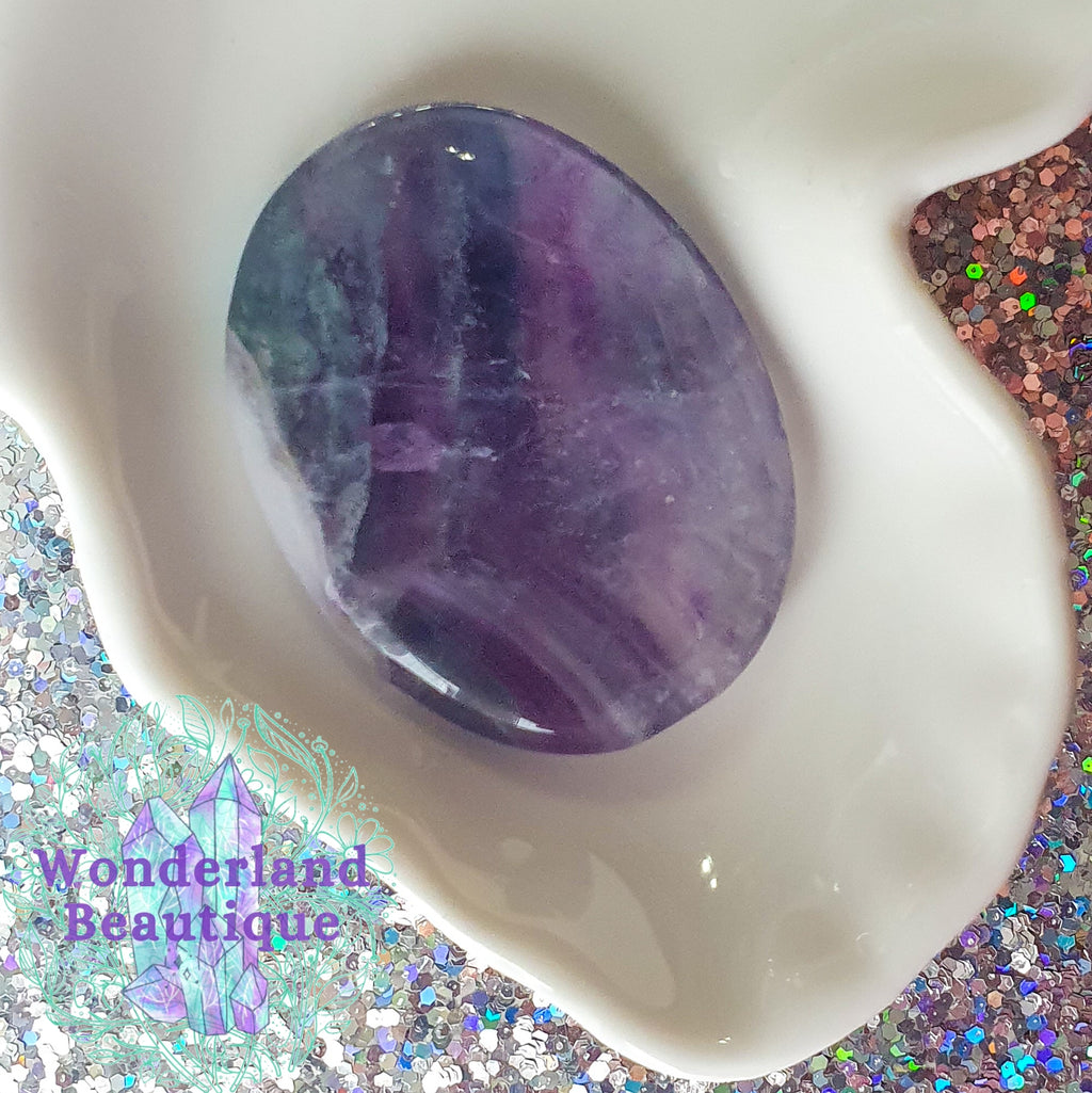 Wonderland Beautique - Rainbow Fluorite Thumbstone