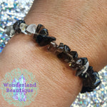 Load image into Gallery viewer, Smokey Quartz Chip Bracelet
